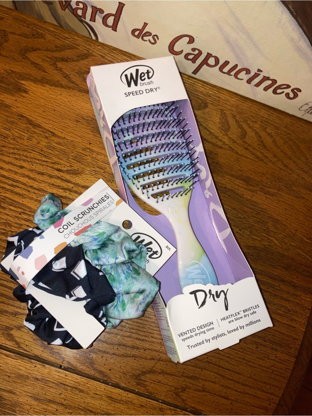 Wet Brush Bundle - Wet Brush Speed Dry & Wet Brush Scrunchies - NEW